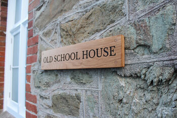 Engraved House Sign Plaque Cut To Any Size, 3 of 12