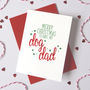 Personalised Pet Parent Christmas Card, thumbnail 1 of 2