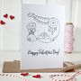 Personalised Valentine's Day Card With Illustrations, thumbnail 4 of 4