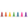 Christmas Snow Tip Tree Paper Decoration 25cm, thumbnail 1 of 9