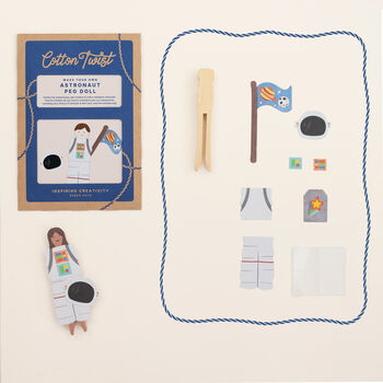 Make Your Own Astronaut Peg Doll, 3 of 6