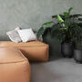 House Doctor Set Of Two Black Iron Planters, thumbnail 3 of 4