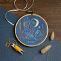 Celestial Hare Mini Embroidery Kit, thumbnail 3 of 6