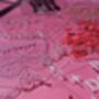Personalised Clear Acrylic Banner With Acrylic Chain, thumbnail 7 of 8