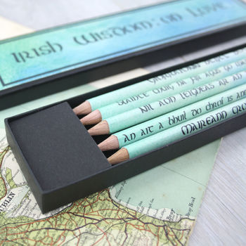 Irish Love Sayings: Gift Pencil Set, 5 of 8