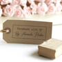 Crafters Gifts / Handmade By Personalised Rubber Stamp, thumbnail 1 of 3