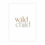 'Wild Child' Art Print, thumbnail 2 of 2