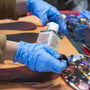 Leather Sandal Making Experience Day In Manchester, thumbnail 6 of 9