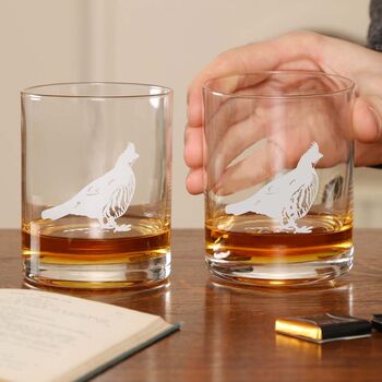 Personalised Decanter And Pheasant Tumblers Gift Set, 3 of 6
