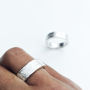 Silver Concrete Ring, thumbnail 2 of 5