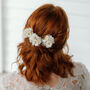 Daisy Chain Dried Flower Wedding Bridal Hair Pin Set, thumbnail 1 of 4