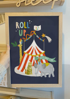 Circus Time Children's Print, 2 of 4