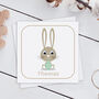 Personalised New Baby Bunny Card, thumbnail 4 of 5
