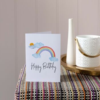 Personalised Rainbow And Clouds Money Pot, 6 of 7