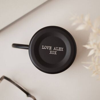 Birthday Gift For Him Or Her Personalised Year Of Birth Engraved Steel Mug, 2 of 2