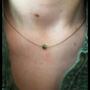 Green Aventurine Star Silver Or Gold Necklace, thumbnail 2 of 5