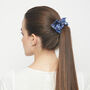 100% Silk Bow Scrunchie Blue Skies, thumbnail 3 of 3