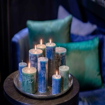 Luxury Candle Navy Blue, 6 of 10