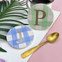 Round Ceramic Picnic Styled Coasters, thumbnail 5 of 9