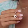 Biscuit Charm Necklace, Sterling Silver Or Gold Plated, thumbnail 6 of 12