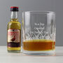 Personalised Cut Crystal And Whisky Gift Set, thumbnail 1 of 5
