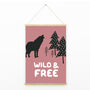 Wild And Free Print, thumbnail 6 of 8