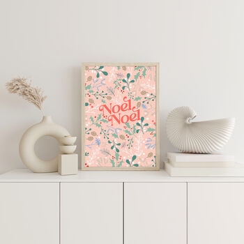 Noel Noel Christmas Print, 3 of 4