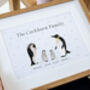 Personalised Penguin Family Print, thumbnail 4 of 5