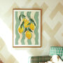 Vintage Lemons Kitchen Print, thumbnail 1 of 12