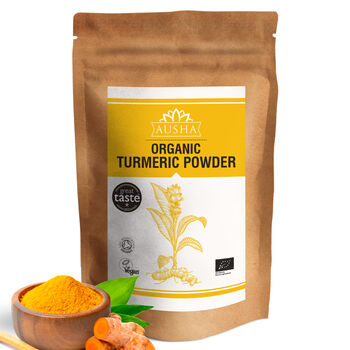 Ausha Organic Turmeric Powder 200g Double Strength, 2 of 12