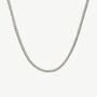 0.1cm,0.3cm Or 0.4cm Men’s Twisted Chain Necklace In Gold Or Silver, Christmas Jewellery Gift, thumbnail 6 of 11