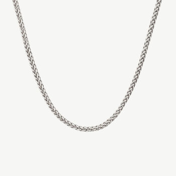 0.1cm,0.3cm Or 0.4cm Men’s Twisted Chain Necklace In Gold Or Silver, Christmas Jewellery Gift, 6 of 11