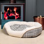 Tweedy Country Style Check Dog Bed, thumbnail 4 of 6