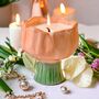 Luxury Ceramic Spring Tulip Candle, thumbnail 5 of 9