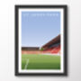 Exeter City St James Park Big Bank/Main Stand Poster, thumbnail 8 of 8