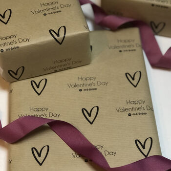 Personalised Valentine's Spotify Wrapping Paper, 2 of 2