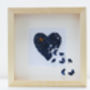 Personalised Butterfly Memorial, Framed Butterfly Heart, thumbnail 3 of 5