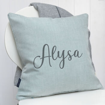 Personalised Name On Cushion, 3 of 6