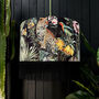 Fools Paradise Velvet Leopard Lampshade With Fringing, thumbnail 1 of 7