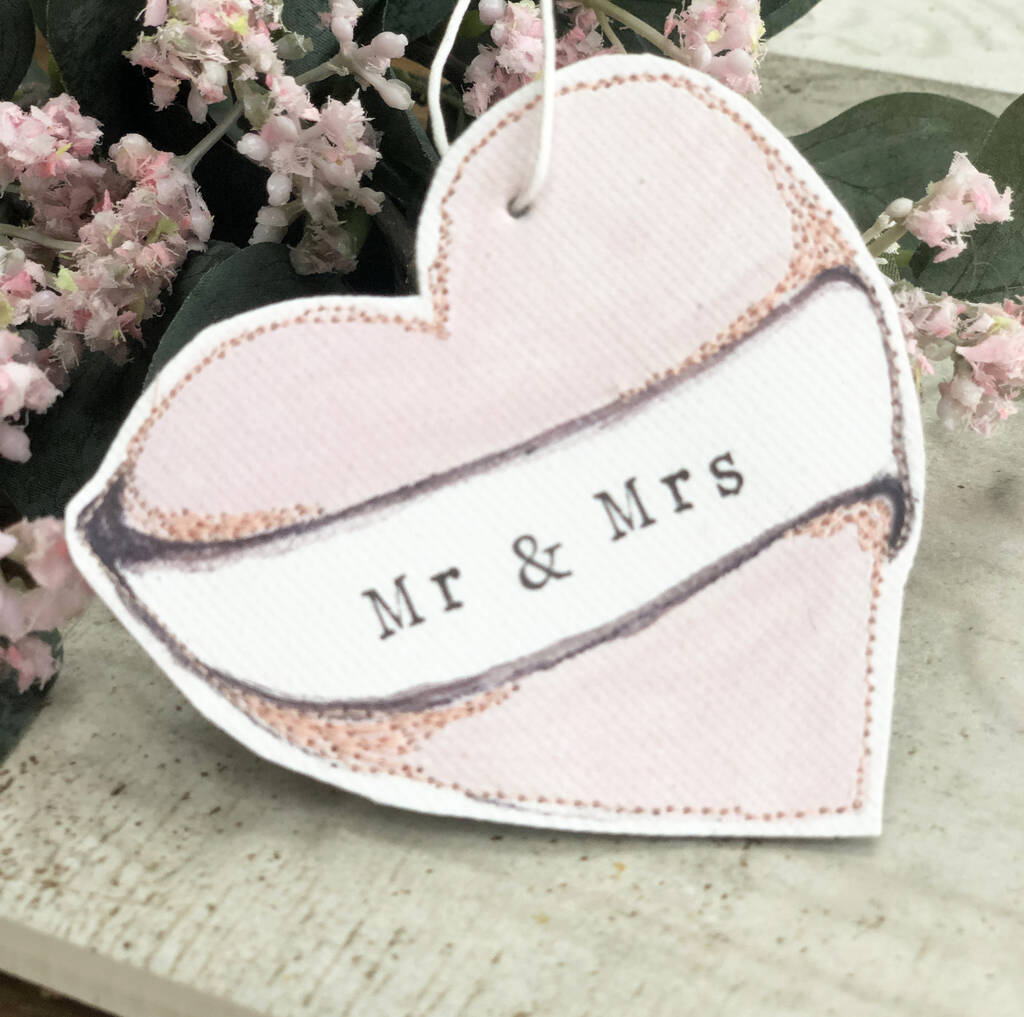 Heart Customised Keepsake Gift Card By Lotta's House