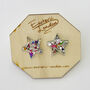 Colour Pop Confetti Star Stud Earrings, thumbnail 2 of 8