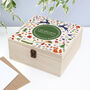 Personalised Festive Woodland Green Christmas Eve Box, thumbnail 3 of 7