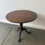 Antique Oak Tilt Top Tripod Side Table, thumbnail 3 of 9