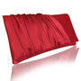 Red Satin Clutch Handbag Ella, thumbnail 7 of 7