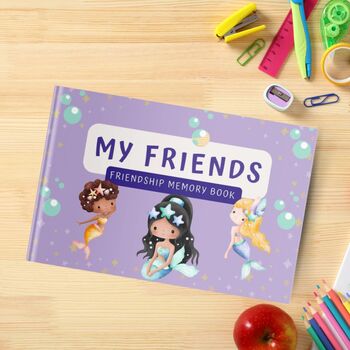 My Friends Mermaid Friendship Memory Book, 4 of 11