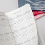 2026 Diary Matilda Myres Slim Weekly Notes Personalised, thumbnail 8 of 11