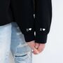Embroidered Outline From Photo Unisex Hoodie, thumbnail 2 of 12
