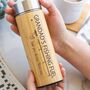 Personalised Fishing Fuel Bamboo Flask, thumbnail 5 of 6