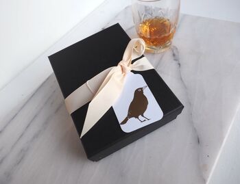 Personalised Year Hip Flask In Gift Box, 4 of 4