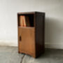 1930’s Vintage Mid Century Bedside Cabinet, thumbnail 2 of 8